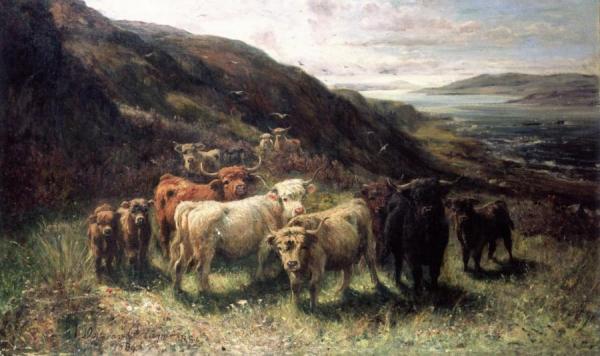 September In The Highlands by Joseph Denovan Adam