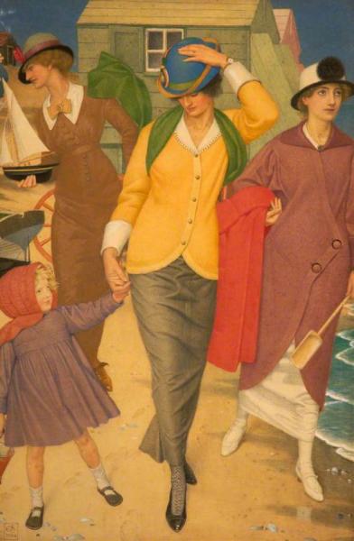 Along The Shore by Joseph Edward Southall