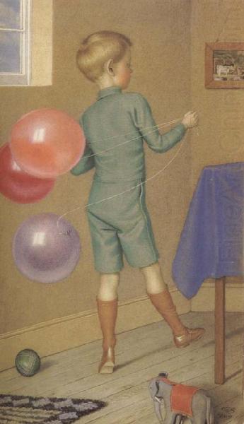 Balloons To Sell by Joseph Edward Southall