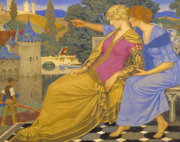 Belgium Supported By Hope by Joseph Edward Southall