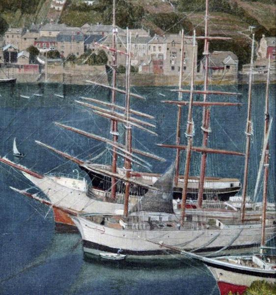 Sailing Ships by Joseph Edward Southall