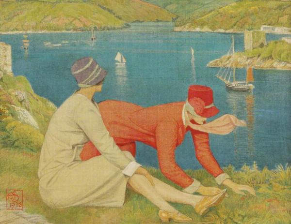 The Botanists by Joseph Edward Southall