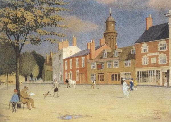 The Green At Banbury by Joseph Edward Southall