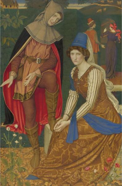 The Nut Brown Maid by Joseph Edward Southall