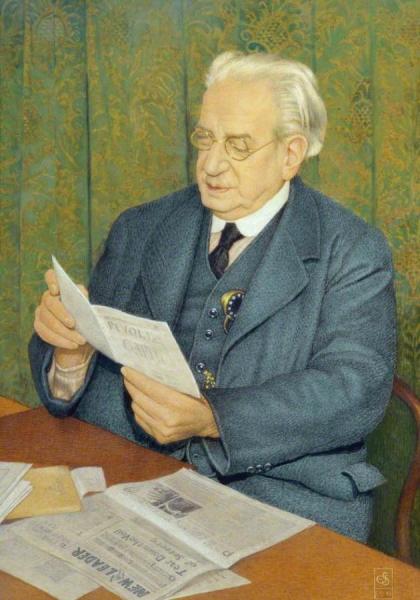 The Right Honourable F. W. Jowett by Joseph Edward Southall