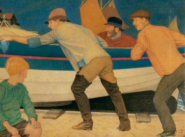 Up From The Sea by Joseph Edward Southall