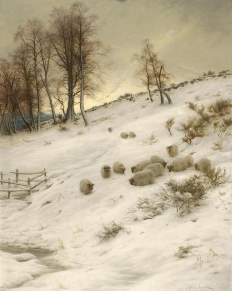 A Surrey Lane by Joseph Farquharson