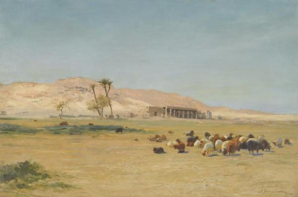 Egyptian Landscape by Joseph Farquharson