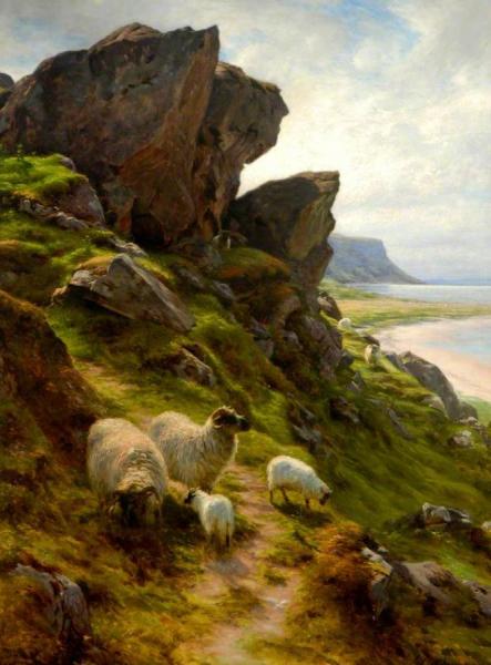 Rugged Pasture by Joseph Farquharson