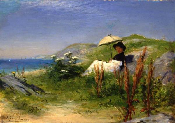 The Parasol by Joseph Farquharson