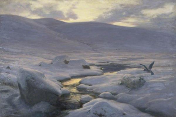 The Weary Waste Of Snow by Joseph Farquharson