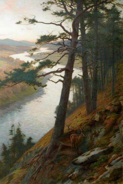 The Winding Dee by Joseph Farquharson Oil Painting Reproductions
