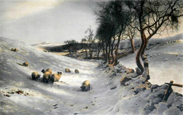 Through The Crisp Air by Joseph Farquharson Oil Painting Reproductions