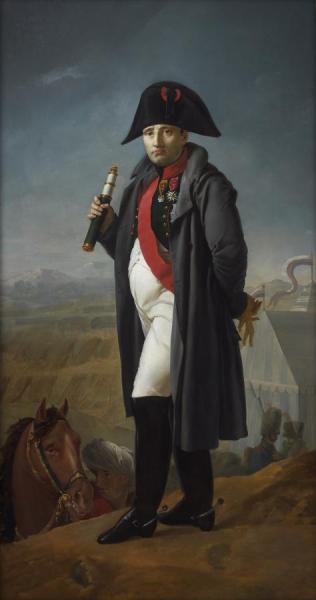 Napoleon Before The Battle Of Moscow, 1812 by Joseph Franque
