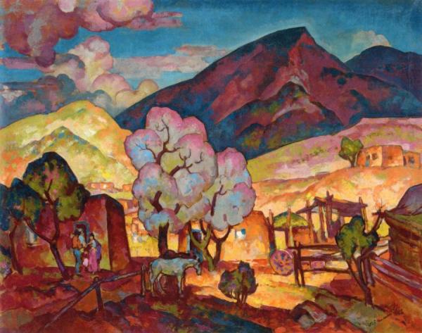 Lucero's Place, Springtime by Joseph Henderson Oil Painting Reproductions