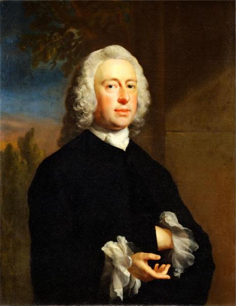 An Unknown Man In Black by Joseph Highmore