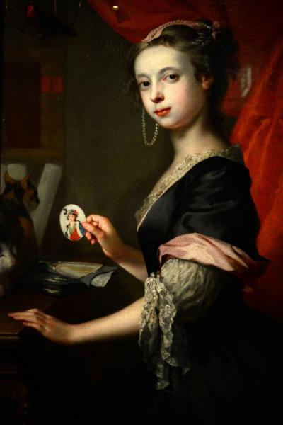 Portait Of Susanna Highmore by Joseph Highmore Oil Painting Reproductions