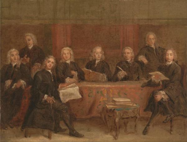 Joseph Highmore Study For A Group Portrait