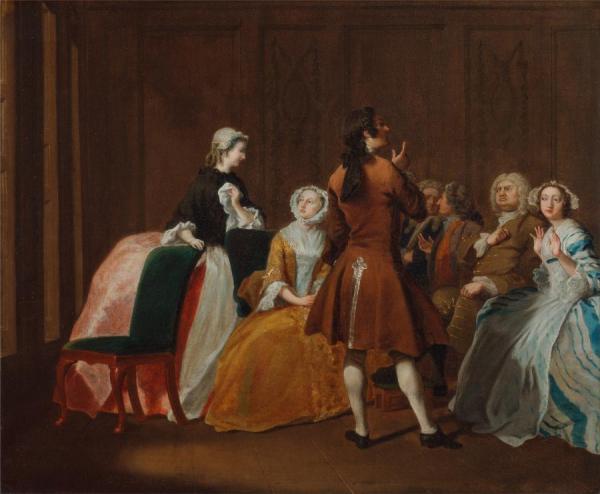 The Harlowe Family From Samuel Richardsons Clarissa by Joseph Highmore