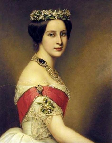 Alexandra Iosifovna by Joseph Karl Stieler