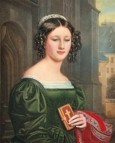 Anna Hillmayer by Joseph Karl Stieler