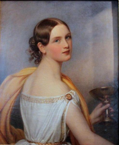 Antonia Wallinger Von Ott by Joseph Karl Stieler