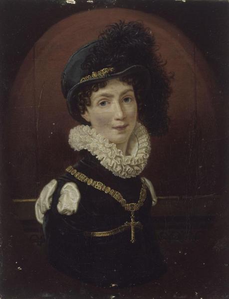 Augusta Of Bavaria, Duchess Of Leuchtenberg by Joseph Karl Stieler Oil Painting Reproductions