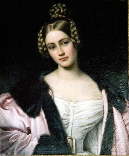 Caroline, Countess Of Holnstein by Joseph Karl Stieler