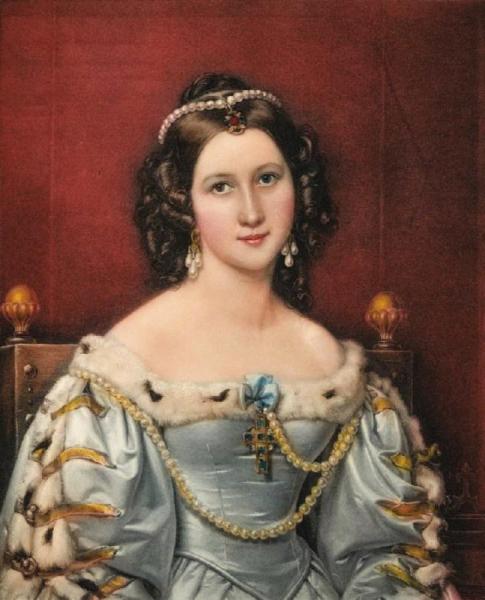 Charlotte Von Hagn by Joseph Karl Stieler