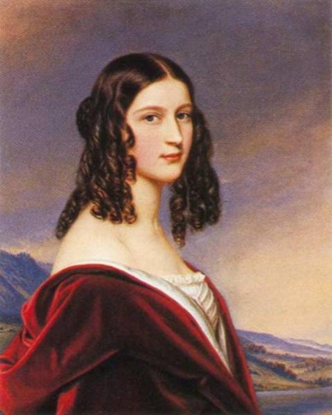 Friederike Freiin Von Gumppenberg by Joseph Karl Stieler