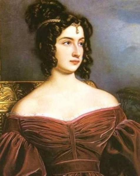 Marchesa Marianna Florenzi by Joseph Karl Stieler