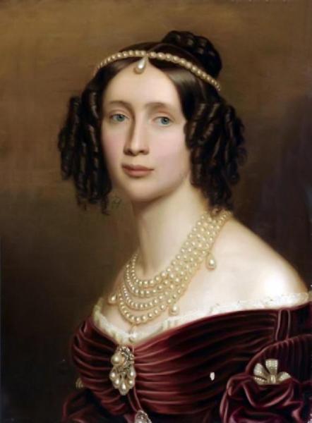 Marie Anne, Princess Of Bavaria by Joseph Karl Stieler