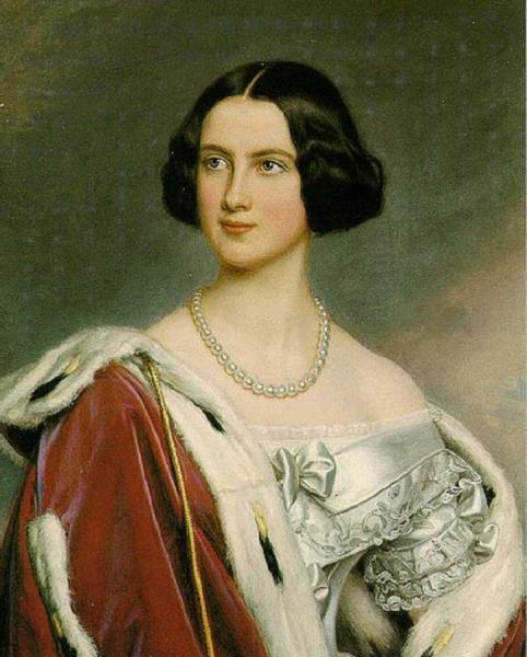 Marie Of Prussia, Queen Of Bavaria by Joseph Karl Stieler Oil Painting Reproductions