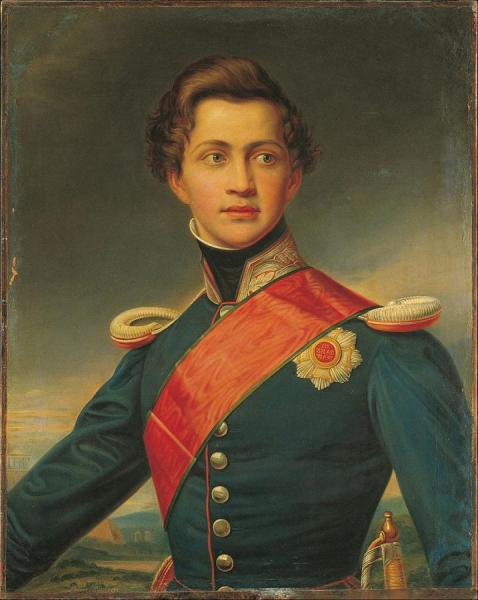 Portrait Of Othon As A Young Man by Joseph Karl Stieler