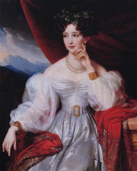 Princess Sophie Of Bavaria by Joseph Karl Stieler