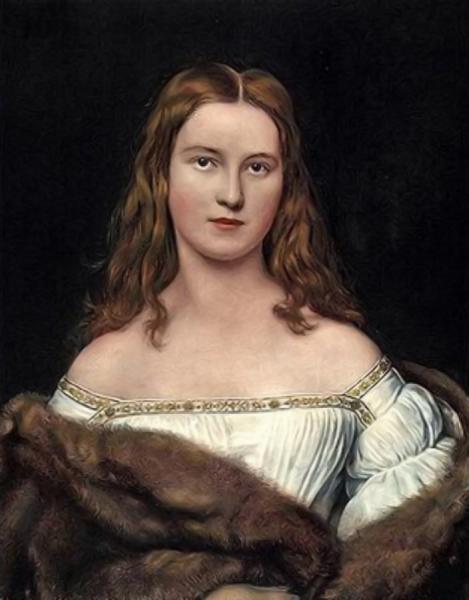 Wilhelmine Sulzer by Joseph Karl Stieler