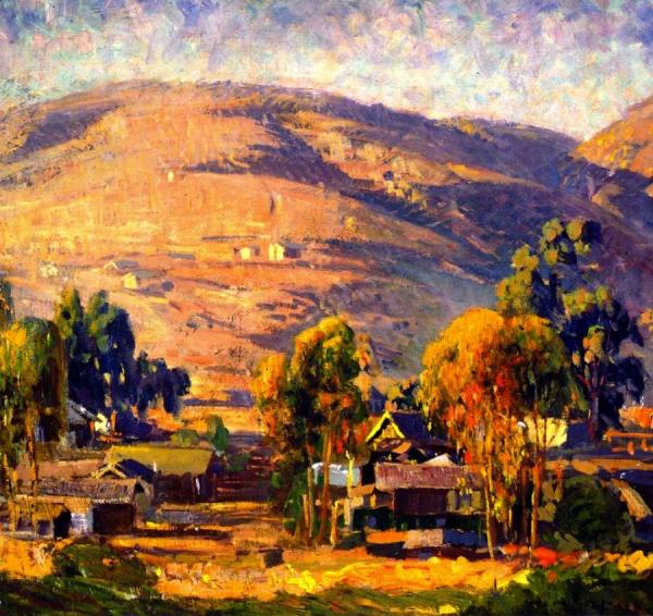 Carmel Cypress by Joseph Kleitsch