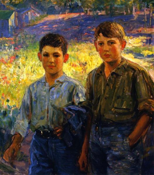 Comrades by Joseph Kleitsch