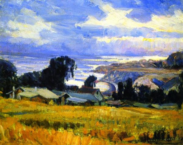 Evening (in Laguna) by Joseph Kleitsch