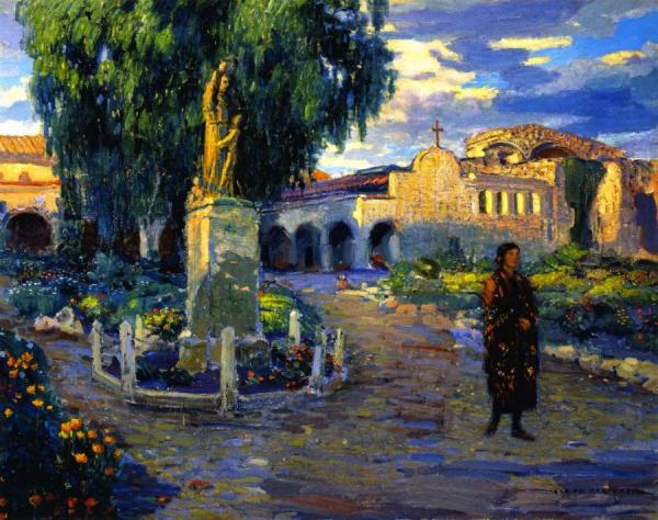 Evening Shadows by Joseph Kleitsch