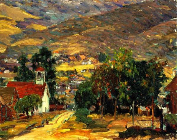 Foothill Village by Joseph Kleitsch