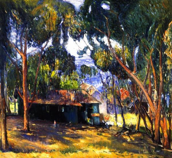 Green House, Laguna Beach by Joseph Kleitsch