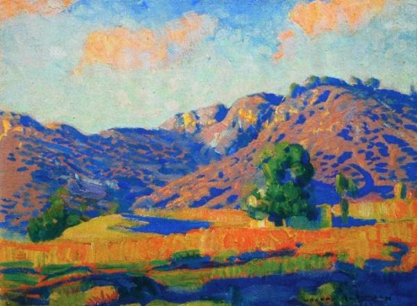 Laguna Landscape by Joseph Kleitsch