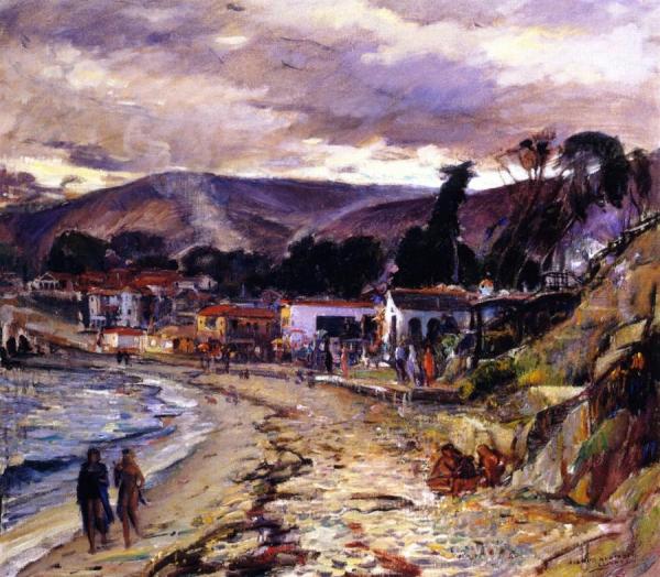 Laguna On A Cloudy Day by Joseph Kleitsch