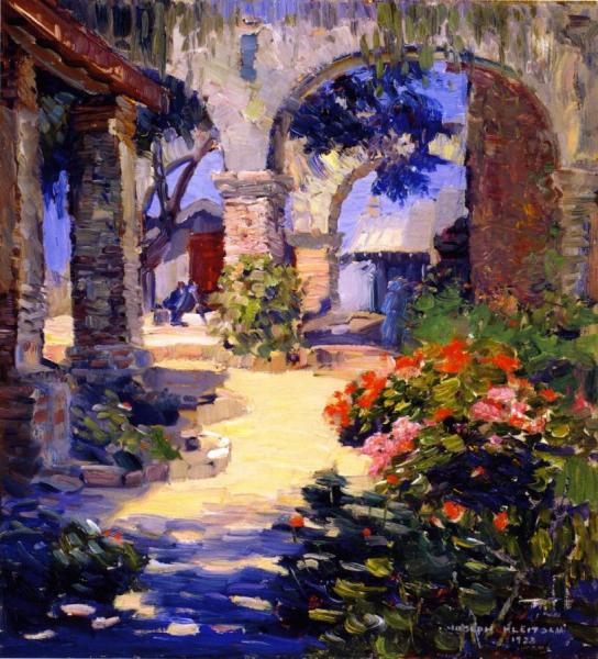 Mission Flowers by Joseph Kleitsch