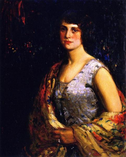 Mrs. Benjamin Frank by Joseph Kleitsch