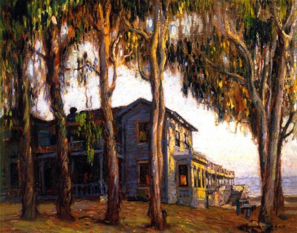 Old Hotel Laguna by Joseph Kleitsch