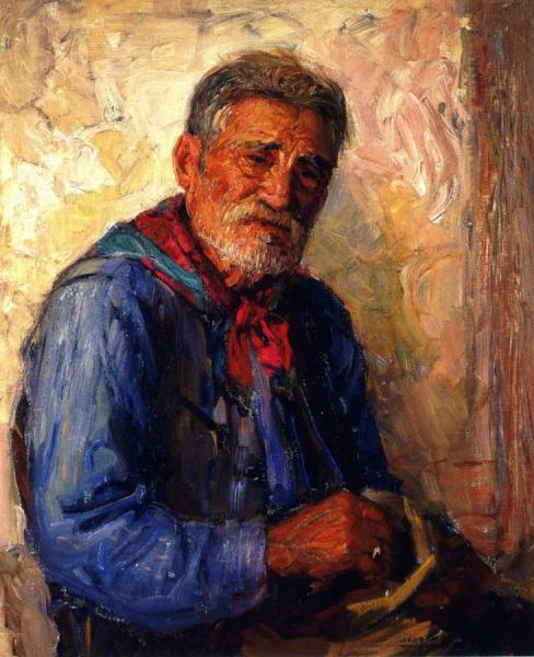 Old Man Yorba (josé Juan Olivares) by Joseph Kleitsch