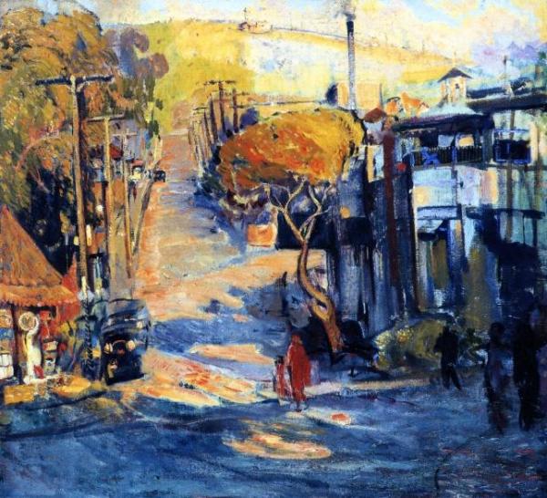 Park Avenue, Old Laguna by Joseph Kleitsch