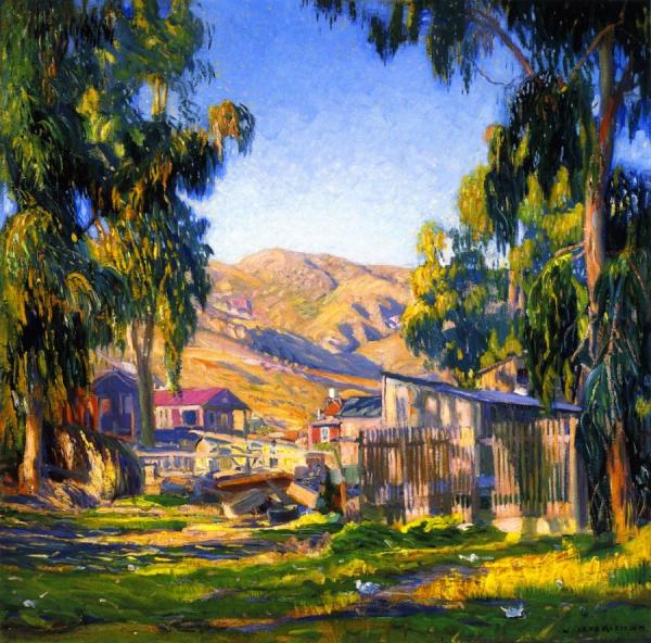 Pioneer Homes by Joseph Kleitsch
